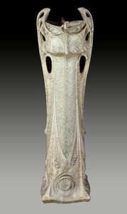 Art Nouveau: Jardiniere omkring 1902-1903 lavet af Hector Guimard (1867-1942), 20. århundrede. Sevres, Nationalmuseet for Keramik. af Hector Guimard