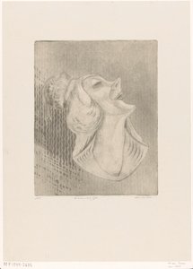 De sentimenteele joffer (original titel på objekt) Masker (original serietitel på objekt) af Hein von Essen (signed by artist)
