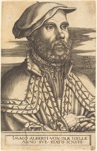 Albert van der Helle, 1538. af Heinrich Aldegrever