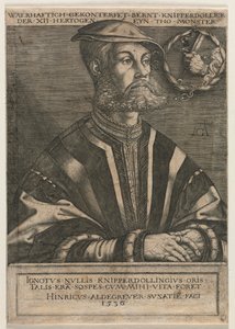 Bernt Knipperdolling, 1536. af Heinrich Aldegrever