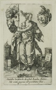 Flid, fra Dyderne af Heinrich Aldegrever