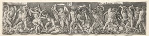 Hannibal Fighting Scipio af Heinrich Aldegrever