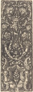 Høje Frugter med Ornamenter, 1552. af Heinrich Aldegrever