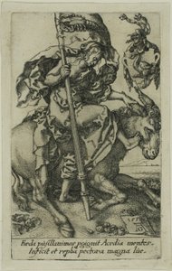 Lediggang, fra Lasterne af Heinrich Aldegrever