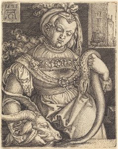 Umodholdenhed, 1528. af Heinrich Aldegrever