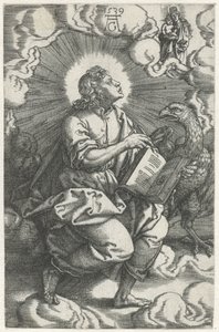 Johannes Fire evangelister (serietitel) af Heinrich Aldegrever