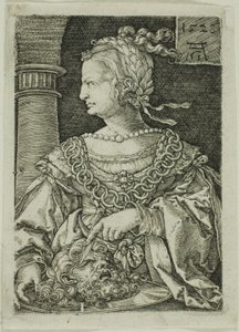 Judith med hovedet af Holofernes af Heinrich Aldegrever