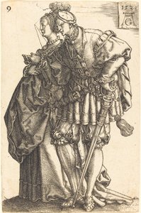 Store bryllupsdansere af Heinrich Aldegrever