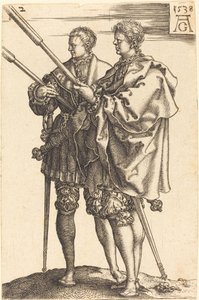 Store bryllupsdansere af Heinrich Aldegrever