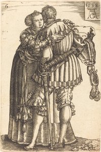 Store bryllupsdansere af Heinrich Aldegrever