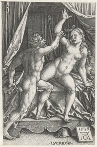 Lucretia og Sextus Tarquinius Lucrecia (titel på objekt)