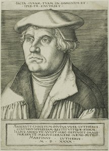Martin Luther af Heinrich Aldegrever