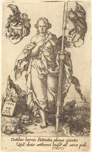 Tålmodighed, 1552. af Heinrich Aldegrever