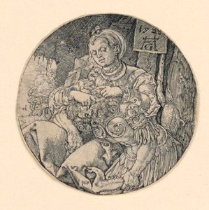 Samson og Delila af Heinrich Aldegrever