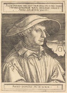 Selvportræt af Heinrich Aldegrever