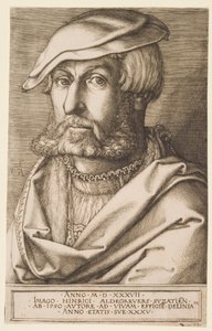 Selvportræt af Heinrich Aldegrever