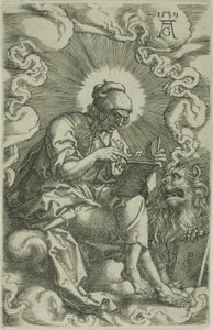Markus, fra De fire evangelister af Heinrich Aldegrever
