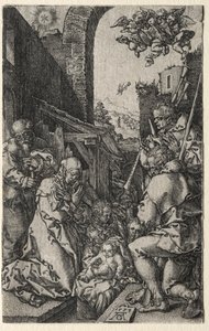 Hyrdernes tilbedelse af Heinrich Aldegrever