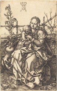 Jomfruen sidder af Heinrich Aldegrever