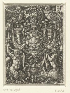 Overfladedekoration med grotesker af Heinrich Aldegrever