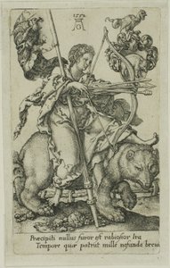 Vrede, fra lasterne af Heinrich Aldegrever