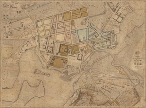 Berghaus Plan uden kant af Heinrich Berghaus