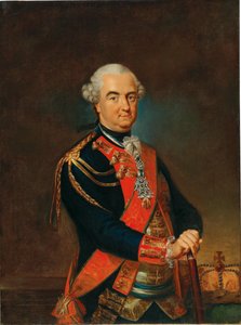 Portræt af Charles Theodore, kurfyrst af Bayern, Pfalzgrev af Rhinen, 2. halvdel af 1700-tallet. af Heinrich Carl Brandt