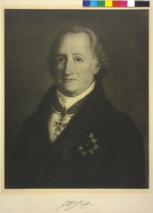Johann Wolfgang von Goethe af Heinrich Christoph Kolbe