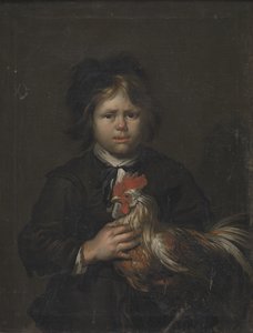 En bondedreng med en pik