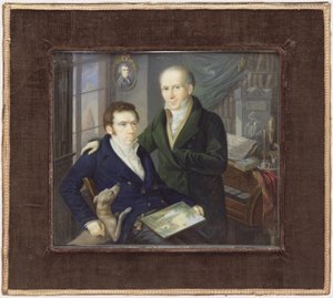 Joseph og Karl August von Klein af Heinrich Franz Schalck