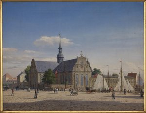 Parti ved Holmens Kirke
