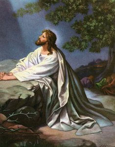Kristus i Getsemane Have af Heinrich Hofmann af Heinrich Hofmann