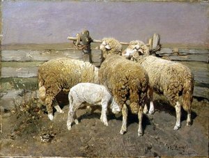 Får i en kuglepen