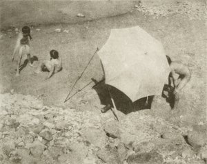 Der Malschirm II, 1909 eller tidligere, trykt efter 1911 (fotogravure)