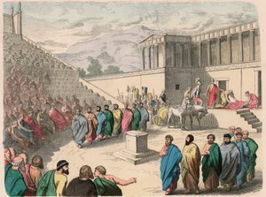 Det antikke Grækenland: Teater - Produktion af tragedien Agamemnon