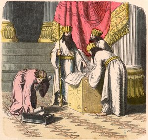 Old Orient, Perser: Tryllekunstner af Heinrich Leutemann