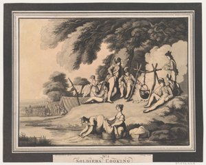 Soldater Cooking, 1. april 1798.