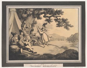 Soldater genskaber, 1. april 1798.