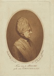 Sophie von La Roche, født Gutermann von Gutershofen 1730-1807, 1782. af Heinrich Sintzenich