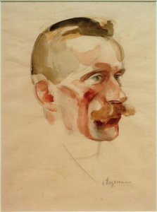 Portræt af Wilhelm Werner, omkring 1926