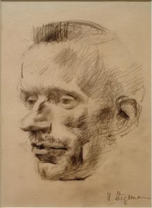 Portræt af Wilhelm Werner, omkring 1926