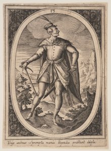 Planche 13 fra Militære figurer af Heinrich Ulrich