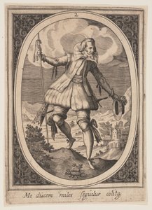 Planche 2 fra Militære figurer af Heinrich Ulrich