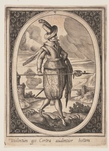 Planche 3 fra Militære figurer af Heinrich Ulrich