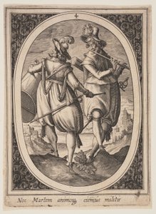 Planche 4 fra Militære figurer af Heinrich Ulrich