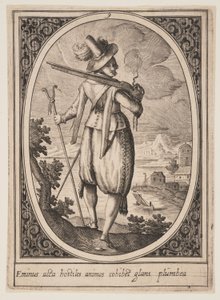 Planche 9 fra Militære figurer af Heinrich Ulrich