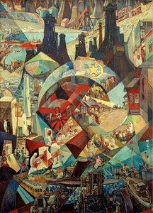 Baku agitationspanel, 1927.