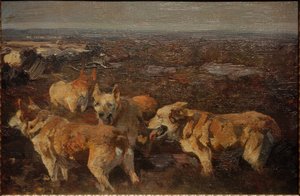 hunde af Heinrich von Zügel