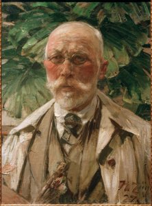 Selvportræt af Heinrich von Zügel