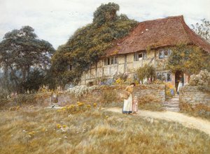 Ved Stedham nær Midhurst af Helen Allingham